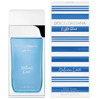 DOLCE & GABBANA LIGHT BLUE ITALIAN LOVE POUR FEMME 100 ML EDT1