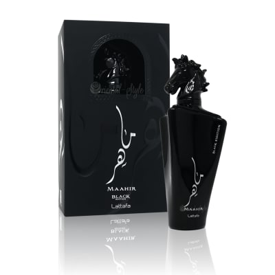 LATTAFA MAAHIR BLACK 100 ML EDP UNISEX1