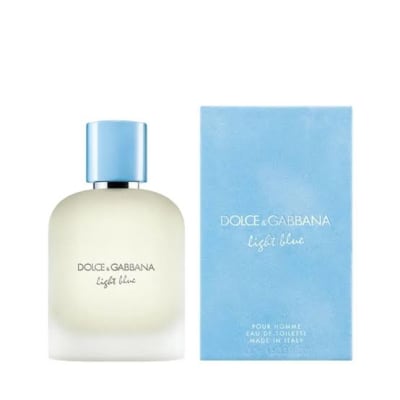 DOLCE & GABBANA LIGHT BLUE MEN 100 ML EDT (NUEVO FORMATO)1