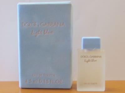 DOLCE & GABBANA MINIATURA LIGHT BLUE WOMAN 4.5 ML1