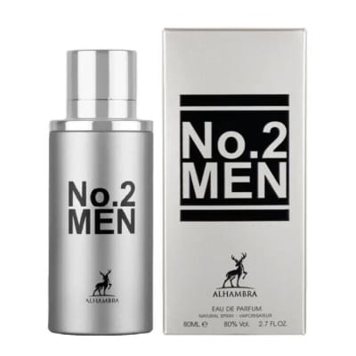 MAISON ALHAMBRA Nº2 MEN 80 ML EDP (INSPIRADO EN 212 MEN )1