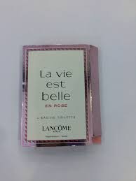 LANCOME MUESTRA LA VIE EST BELLE EN ROSE EDT 1.2 ML1