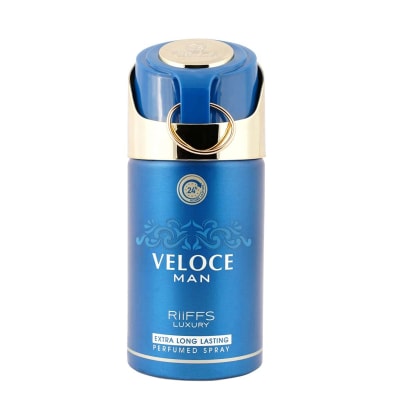 RIFFS LUXURY VELOCE MAN DESODORANTE BODY SPRAY 250 ML EDP1
