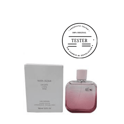 LACOSTE L.12.12 ROSE EAU INTENSE 100 ML EDT TESTER1