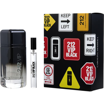 CAROLINA HERRERA 212 VIP BLACK MEN estuche  100 ML 1
