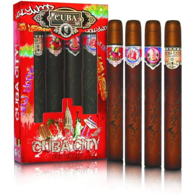 CUBA SET CUBA CITY WOMAN 4 X 35 ML1