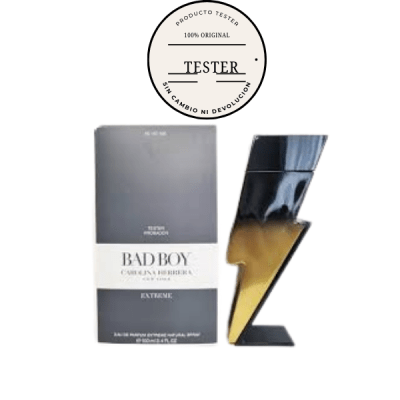 CAROLINA HERRERA BAD BOY EXTREME 100 ML EDP TESTER1
