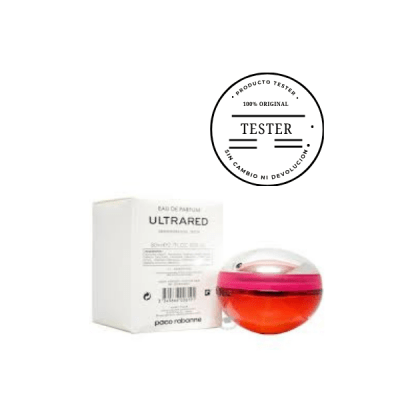 PACO RABANNE ULTRARED WOMAN 80 ML EDP TESTER1
