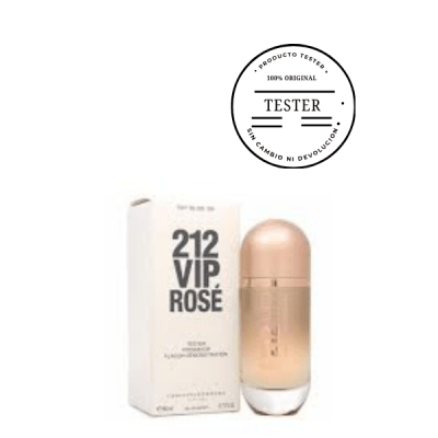 CAROLINA HERRERA 212 VIP ROSE 80 ML EDP TESTER1