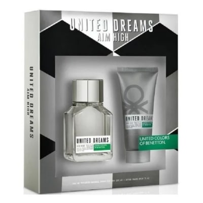 BENETTON ESTUCHE UNITED DREAMS AIM HIGH 100 ML + A S1