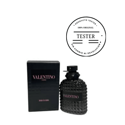 VALENTINO UOMO BORN IN ROMA 100 ML EDT TESTER ( CAJA SIN CELOFAN)1