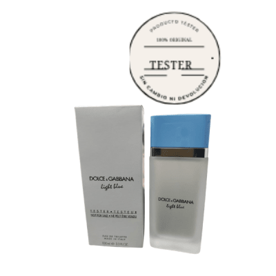 Dolce Gabbana Light Blue Woman 100 ml Edt tester (nueva presentacion)1