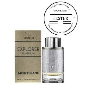 MONT BLANC EXPLORER PLATINIUM MEN 100 ML EDP TESTER1