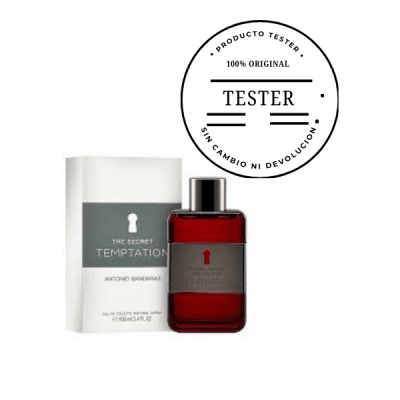 ANTONIO BANDERAS THE SECRET TEMPTATION 100 ML EDT TESTER1