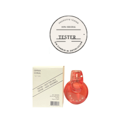 BVLGARI OMNIA CORAL 100 ML EDT TESTER1