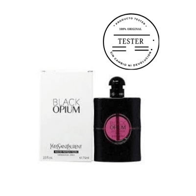 YVES SAINT LAURENT BLACK OPIUM NEON 75 ML EDP TESTER1