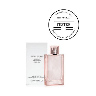 BURBERRY BRIT SHEER FOR HER 100 ML TESTER1