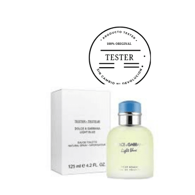 DOLCE GABBANA LIGHT BLUE MEN 125 ML TESTER2