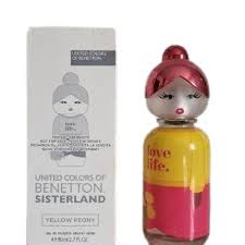 BENETTON SISTERLAND YELLOW PEONY 80 ML TESTER1