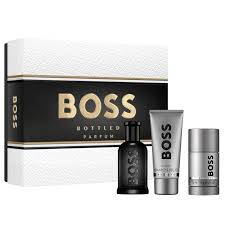HUGO BOSS BOTTLED PARFUM 100 ML +SHOWER GEL 100 ML +DEO 75 ML ESTUCHE