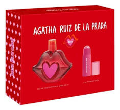 AGATHA RUIZ DE LA PRADA ESTUCHE BESO EDT 100 ML + BARRA DE LABIOS Y MEJILLAS 5 GR