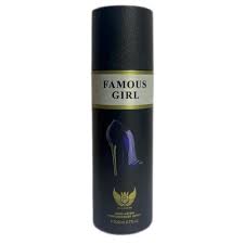 ZAK PERFUMES FAMOUS GIRL BODY SPRAY 200 ML