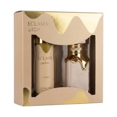 lattafa set eclaire 100 ml edp +perfume spay 200 ml