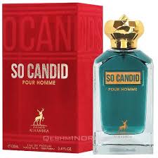 MAISON ALHAMBRA SO CANDID POUR HOMME100 ML EDP (INSPIRADO EN SCANDAL POUR HOMME JPG)