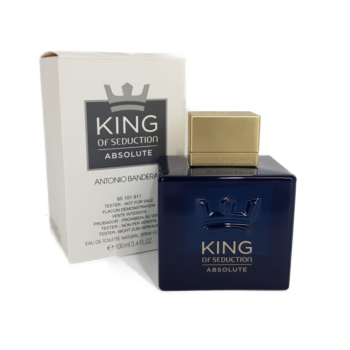 ANTONIO BANDERAS KING OF SEDUCTION ABSOLUTE MEN 100 ML EDT TESTER1