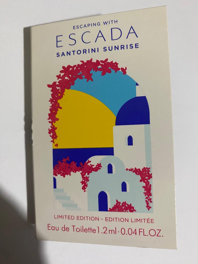 ESCADA MUESTRA SANTORINI SUNRISE 1.2 ML1