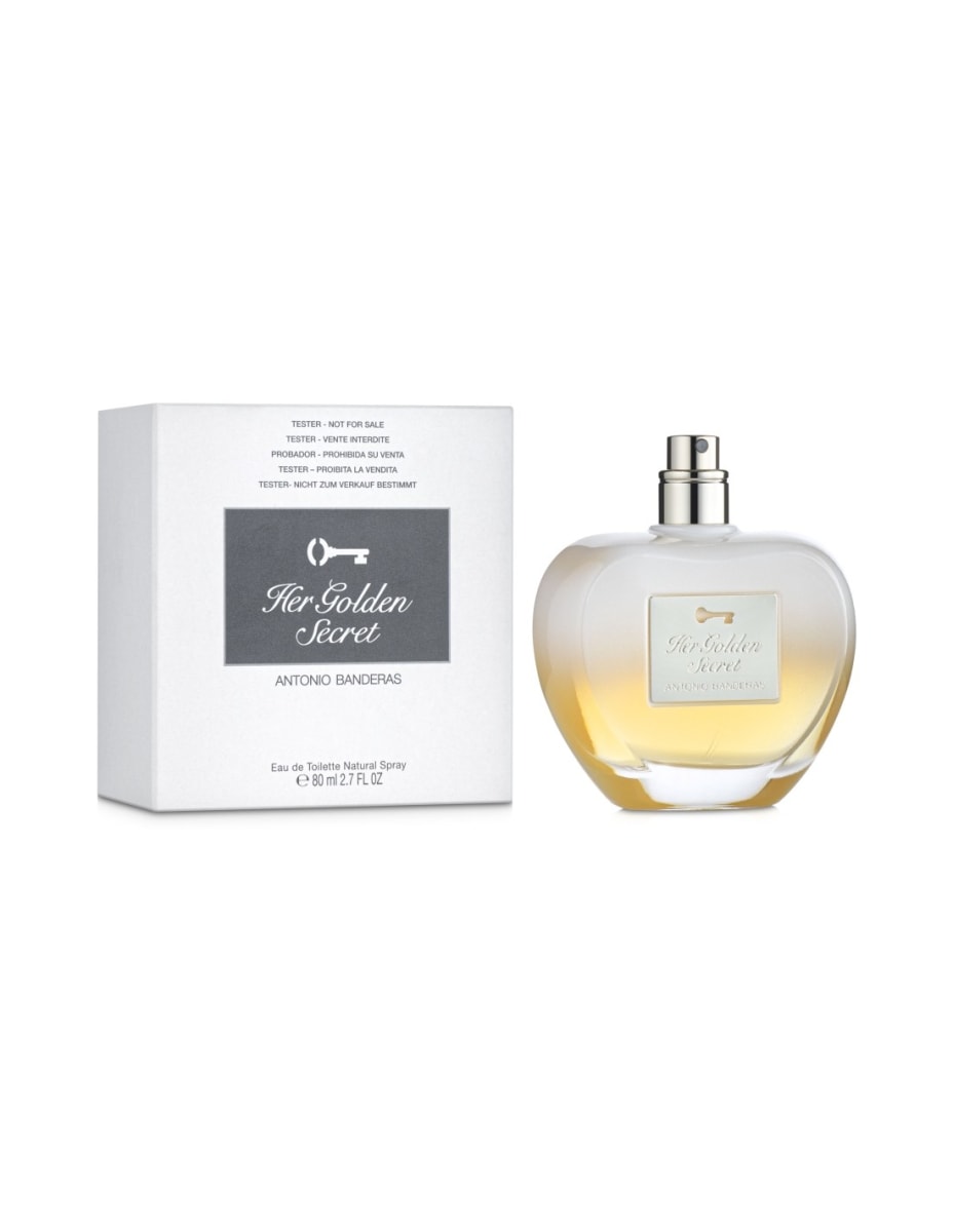 ANTONIO BANDERAS HER GOLDEN SECRET 80 ML TESTER2
