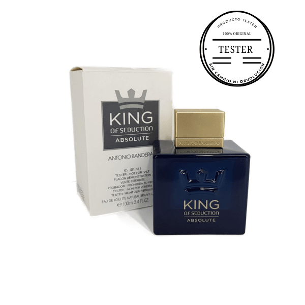 ANTONIO BANDERAS KING OF SEDUCTION ABSOLUTE MEN 100 ML EDT TESTER 1