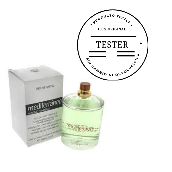 ANTONIO BANDERAS MEDITERRANEO 100 ML EDT TESTER 2