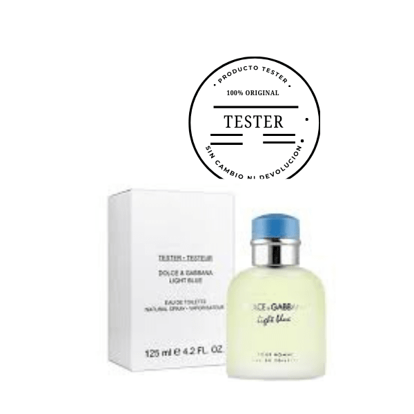 DOLCE GABBANA LIGHT BLUE MEN 125 ML TESTER 1