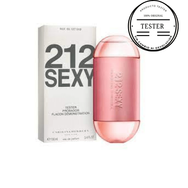 212 SEXY WOMAN CAROLINA HERRERA TESTER 1