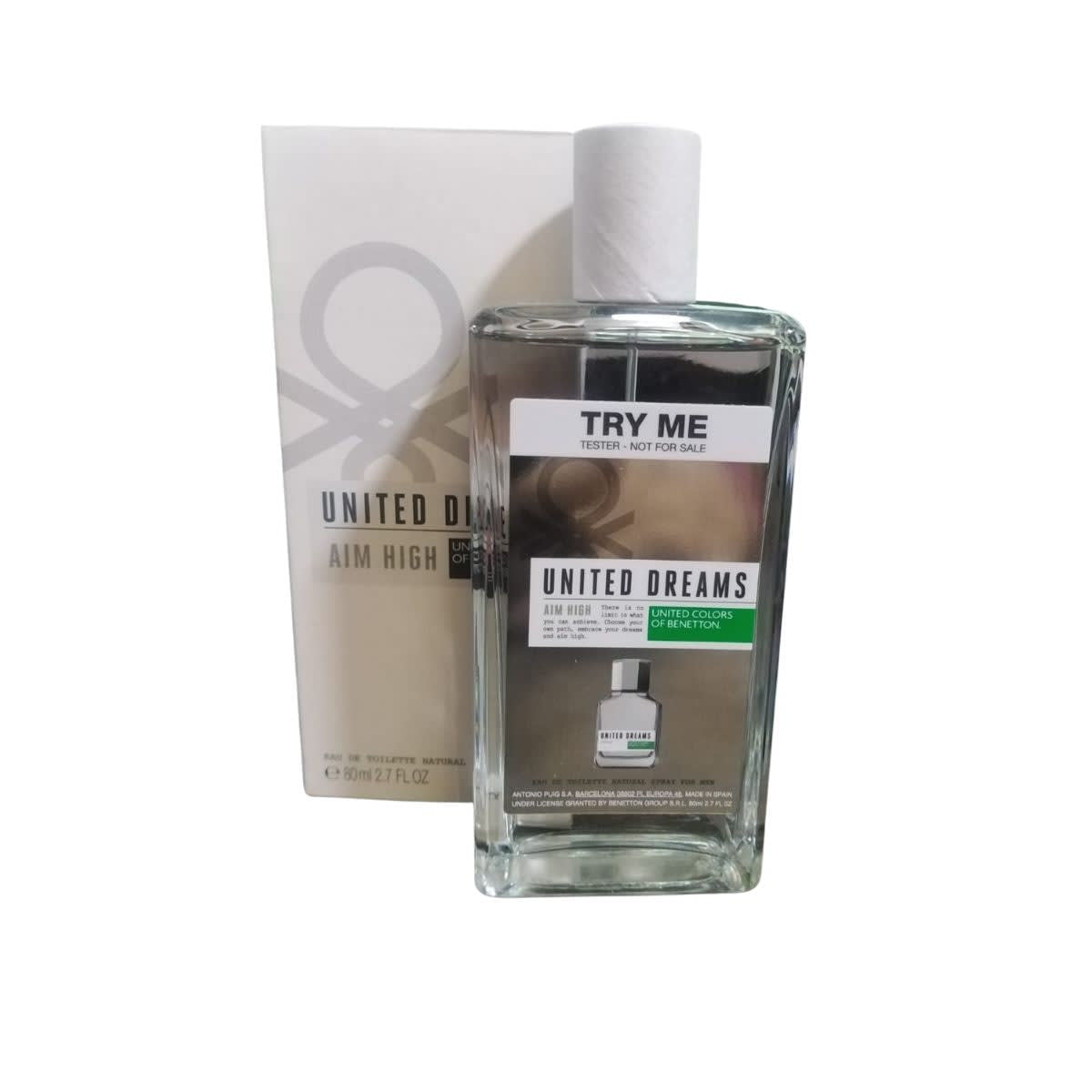 BENETTON UNITED DREAMS AIM HIGH MEN 80 ML TESTER | CyD Todo Perfumes