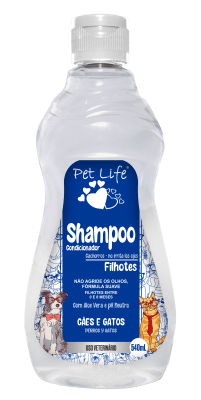 PET LIFE SHAMPOO Y ACONDICIONADOR PARA CACHORROS - 540 ML