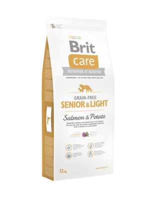 BRIT CARE GRAIN FREE SENIOR & LIGHT SALMON