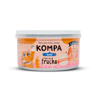 KOMPA PATÉ DE TRUCHA X 160 GR
