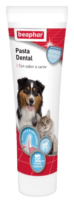 BEAPHAR PASTA DENTAL PARA PERROS Y GATOS 100 GR