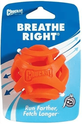 CHUCKIT  BREATHE RIGHT FETCH BALL MEDIUM 1-PACK