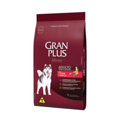 GRAN PLUS PERRO ADULTO CARNE & ARROZ