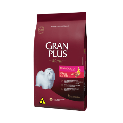 GRAN PLUS PERRO ADULTO MINI CARNE & ARROZ
