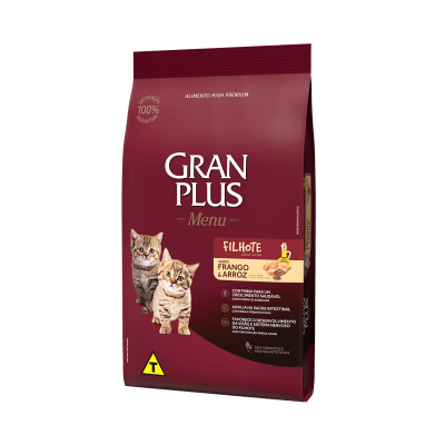 GRAN PLUS GATO FILHOTE FRANGO & ARROZ
