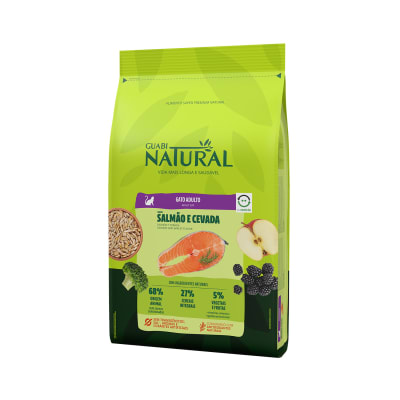GUABI NATURAL GATO ADULTO SALMÓN Y CEBADA