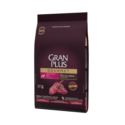 GRAN PLUS GOURMET PERRO MINI Y PEQUEÑO OVEJA & ARROZ1