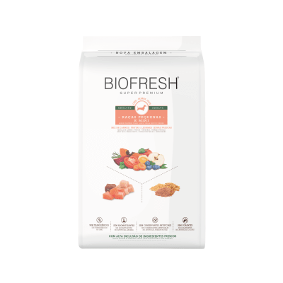 BIOFRESH NATURAL PERRO ADULTO MINI MIX DE CARNES, FRUTAS, VERDURAS Y HIERBAS