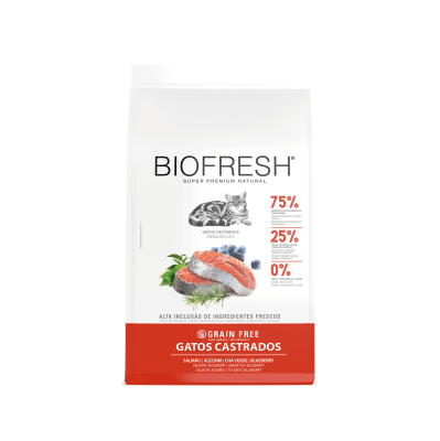 BIOFRESH GATO ADULTO CASTRADO SABOR SALMON