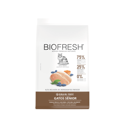 BIOFRESH NATURAL GATO SENIOR SABOR PESCADO BLANCO Y SALMON