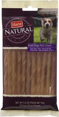 HARTZ CHEW STICKS NATURAL  (20 und)